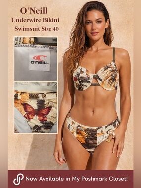 O’Neill Underwire Bikini Set – C Cup Support